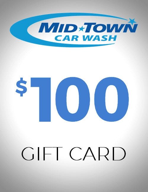 $100 Gift Card - MidTown Car Wash