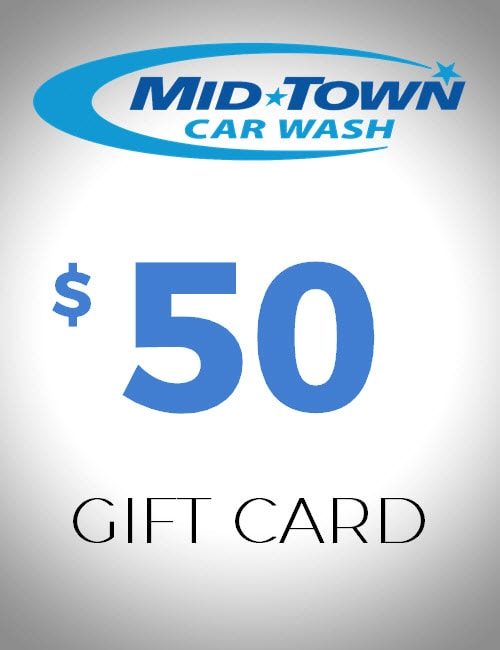 $50 Gift Card - MidTown Car Wash