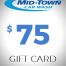 $75 Gift Card - MidTown Car Wash